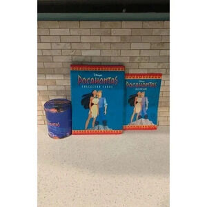 Vintage disney pocahontas cards  w/ binder. Bk